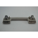 Puxador Pqp Alça Teto Citroen C4 Lounge 2016 2017 Original Cinza