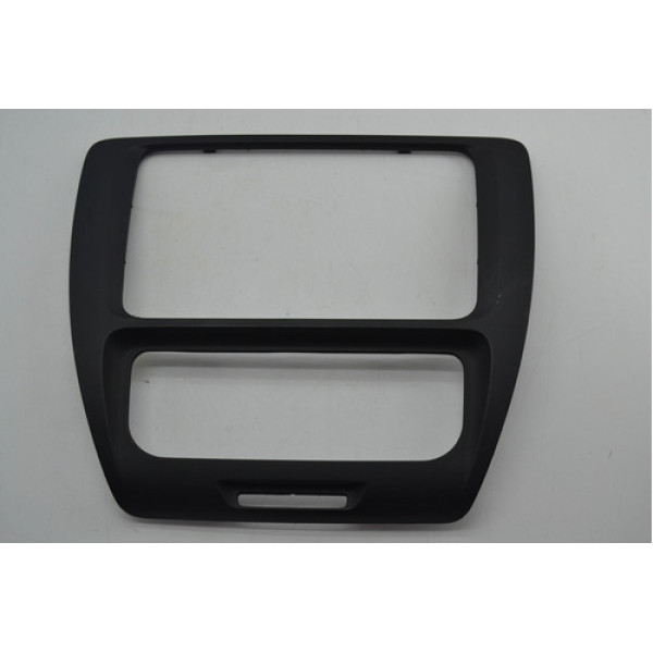 Moldura Central Painel Radio Comando Ar Jetta 2012 Original Preto