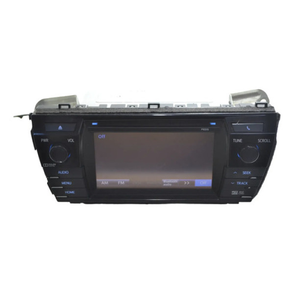 Central Multimídia Radio Som Corolla 2015 - 2017 Original Preto