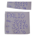 Quebra Sol Lado Direito Passageiro Palio 2014 Siena Origina