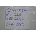 Quebra Sol Lado Direito Passageiro Commander 2021 Original