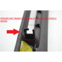 Moldura Central Painel Radio Comando Ar Jetta 2012 Original Preto