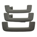 Kit 3 Puxador Alça Teto Pqp Ford Focus 2011 Original Cinza