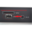 Moldura Entrada Tomada 12v Usb Aux Evoque 2016 Original Preto