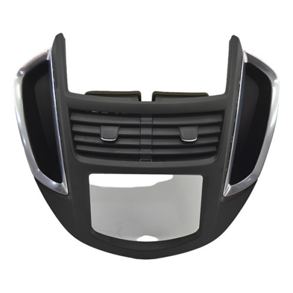 Moldura Multimidia Painel Central Tracker 2016 Original Preto