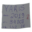 Luz Interna Teto Quebra Sol Yaris 2019 Original