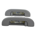 Par Puxador Alça Teto Pqp Jeep Compass 2024 Original Cinza