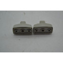 Par Presilha Suporte Quebra Sol Vw Polo 2003 Original