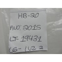 Luz Luminária Lâmpada Teto Hb20 2015 2016 Original