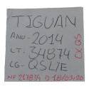 Quebra Sol Lado Esquerdo Motorista Vw Tiguan 2014 Origina