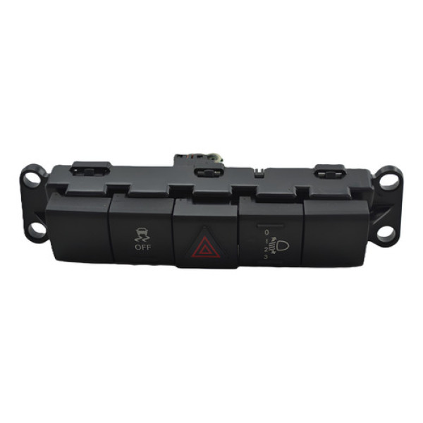 Botão Pisca Alerta Farol Off Jeep Compass 2013 2014 Original Preto