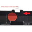 Moldura Central Painel Volkswagen Amarok 2013 Original Preto