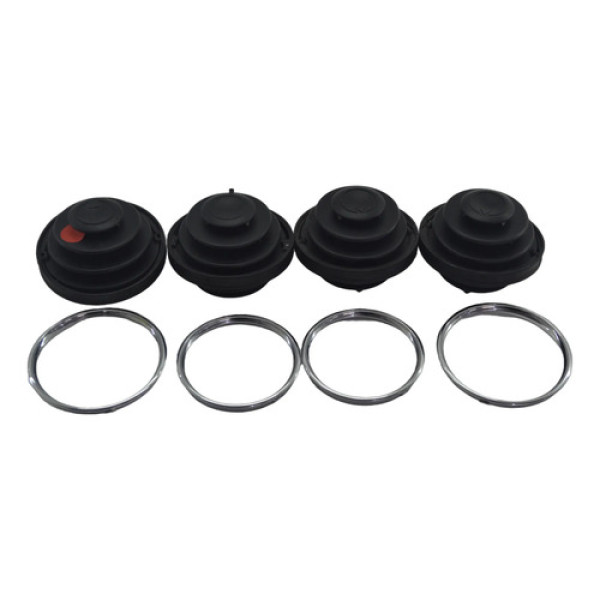 Kit 4 Difusor Ar C/aro Painel Toyota Etios 2013 Original