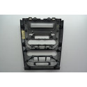 Moldura Central Comando Ar Som Painel Fusion 2012 Original Preto