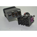 Botão Pisca Alerta Painel Volkswagen Golf 2000-2014 Original Preto