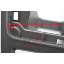 Moldura Central Painel Volkswagen Voyage 2012 Original Preto