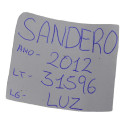 Luz Interna Central Teto Sandero 2012 Logan Original