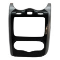Moldura Rádio Central Painel Sandero 2008 - 2014 Original Preto