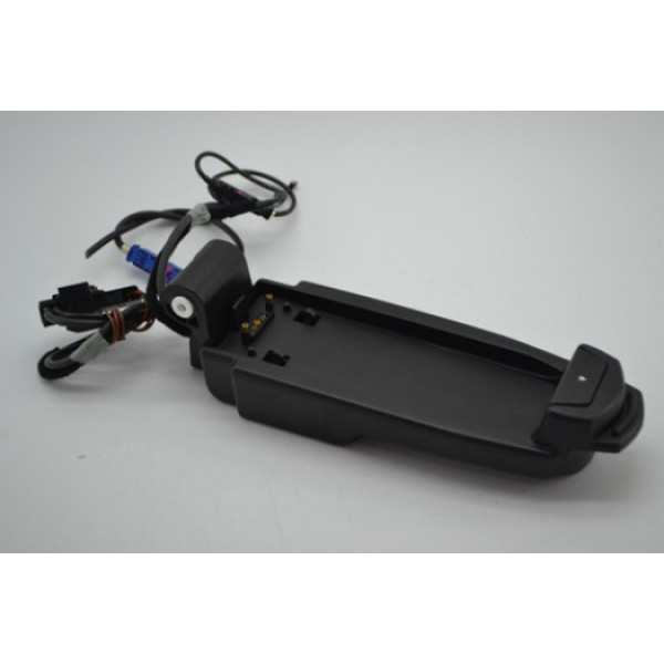 Tomada Acabamento Apoio Braço Console Bmw X1 2013 2014 Preto