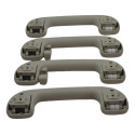 Kit 4 Puxador Alça Teto Pqp Jeep Cherokee 2015 Original Bege