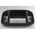 Moldura Central Radio 1 Din C/ Difusor Strada 2020 Original Preto