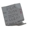 Par Luz Cortesia Interna Quebra Sol Fox 2014 Original