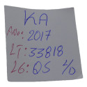 Quebra Sol Lado Direito Passageiro Ka 2017  Original