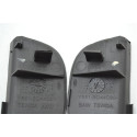 Kit 4 Acabamento Interno Painel Ford Ka 2009 2010 Original Preto