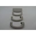 Kit Com 3 Pqp Alça Teto + Porta Oculos Punto 2013 Linea Orig
