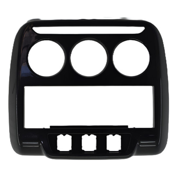 Moldura Central Painel Radio C3 Picasso 2013 Original Preto