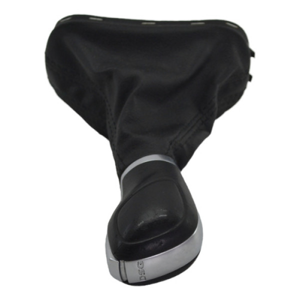 Manopla Com Coifa Cambio Automático Jetta 2013 Original Preto