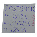Quebra Sol Ld Direito Passageiro Fastback 2023 Original