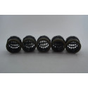Kit 5 Difusor Ar Painel C/aro Aircross C3 2012-2019 Original