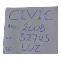 Luz Interna Teto Central Dianteira Civic 2008 Original