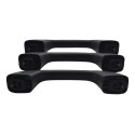 Kit 3 Puxador Alça Teto Pqp Duster 2013 Original Preto