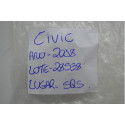 Par Presilha Suporte Quebra Sol Honda Civic 2018 Original