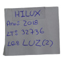 Luz Interna Teto Cortesia Traseira Toyota Hilux 2018 Origina