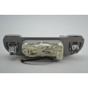 Puxador Pqp Alça Teto Com Cabide Luz Jeep Compass Original Original
