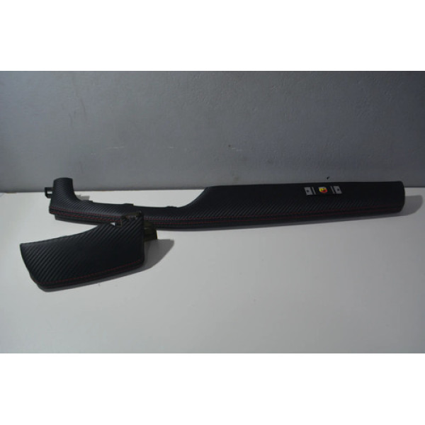 Moldura Acabamento Painel Fiat Pulse 2022-2025 Original Preto