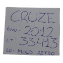 Moldura Espelho  Retrovisor Interno Cruze 2012 Origina