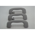 Kit 3 Puxador Alça Teto Pqp Chevrolet Vectra 2010 Original  Cinza