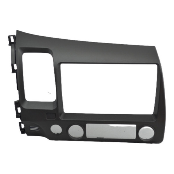 Moldura Central Painel Radio Civic 2006 A 2011 Original Cinza