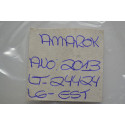 Moldura Central Painel Volkswagen Amarok 2013 Original Preto