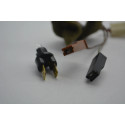 Tomada Energia 12v Console Vw Santana 1998 A 2006 Original Preto