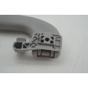 Puxador Alça Teto Pqp Com Cabide Chevrolet Agile Original Cinza