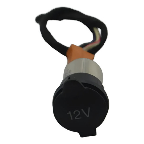 Entrada Tomada Energia 12v Ecosport 2013 A 2017 Original Preto