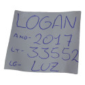 Luz Interna Central Teto Logan 2017 Sandero Duster Original