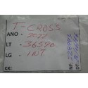 Tampa Tomada 12v Console Vw T-cross 2020 A 2022 Original Preto