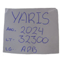 Apoio Encosto Braço Console Toyota Yaris 2024 Original Preto