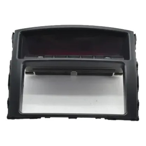 Moldura Painel C/computador Bordo Pajero Full 2009 Origina Preto